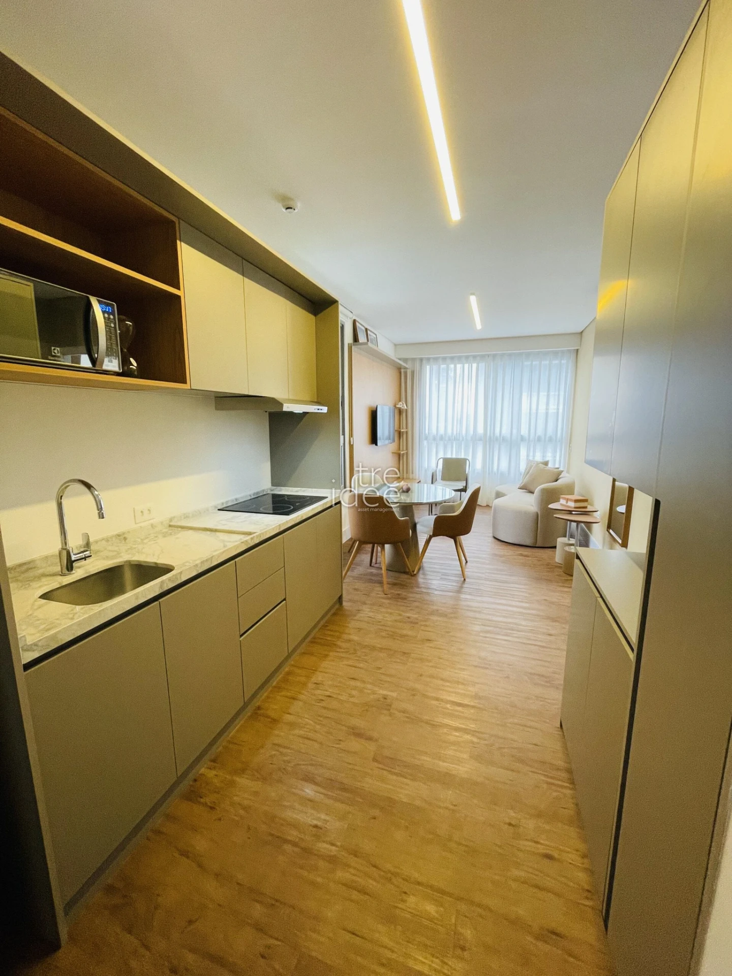 Furnished apartment, 48 m², with a washing machine — photo 4