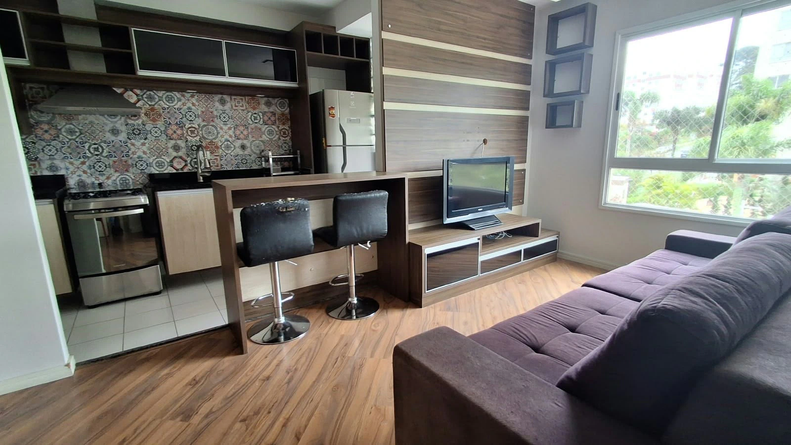 2-bedroom apartment with a home office in Curitiba — photo 10
