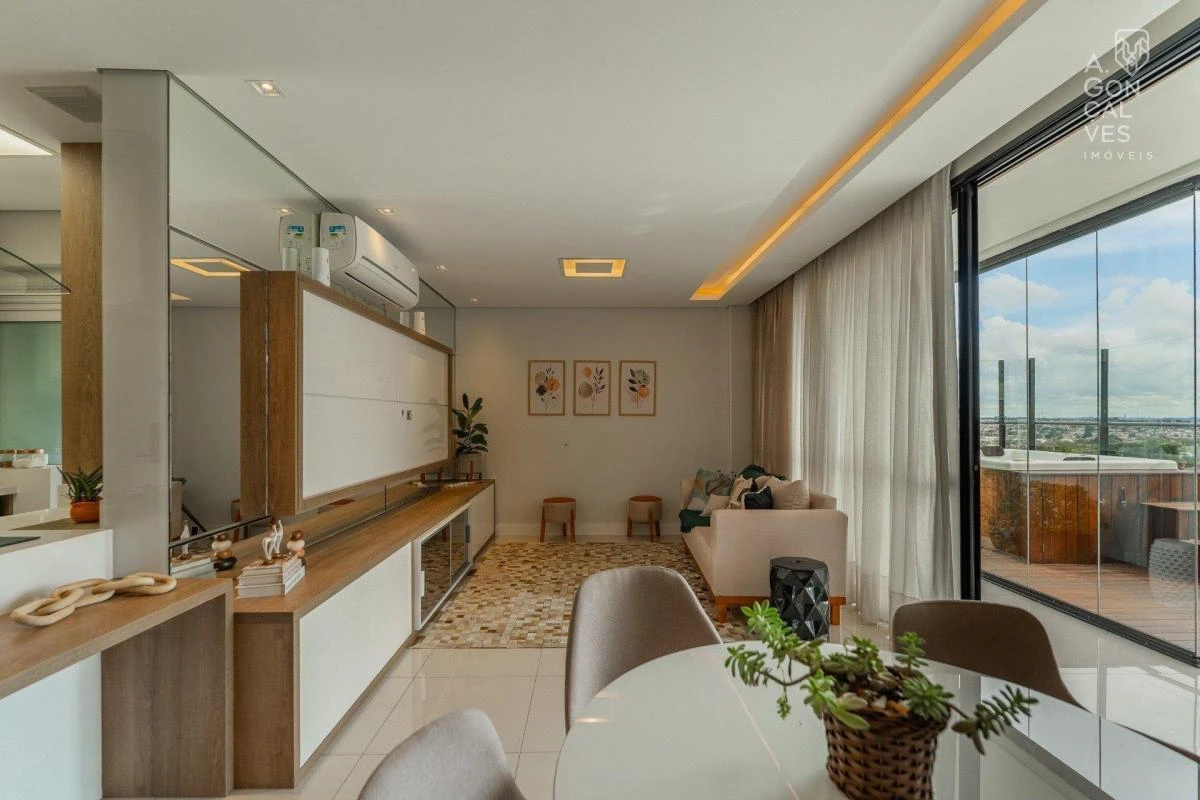 Furnished apartment, 150 m², with floor-to-ceiling windows — photo 6