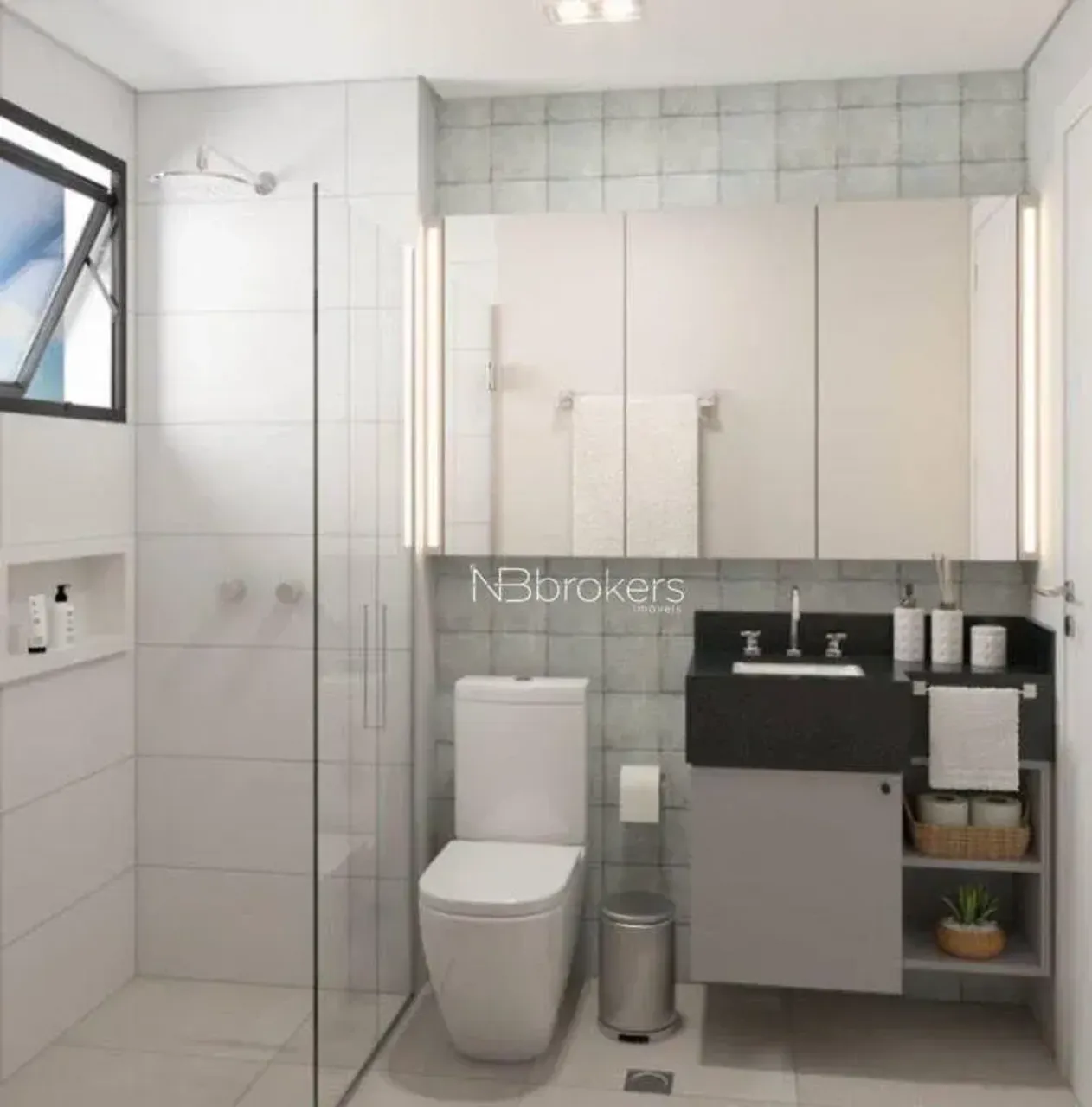 Furnished 2-bedroom apartment with balcony and private grill — photo 7