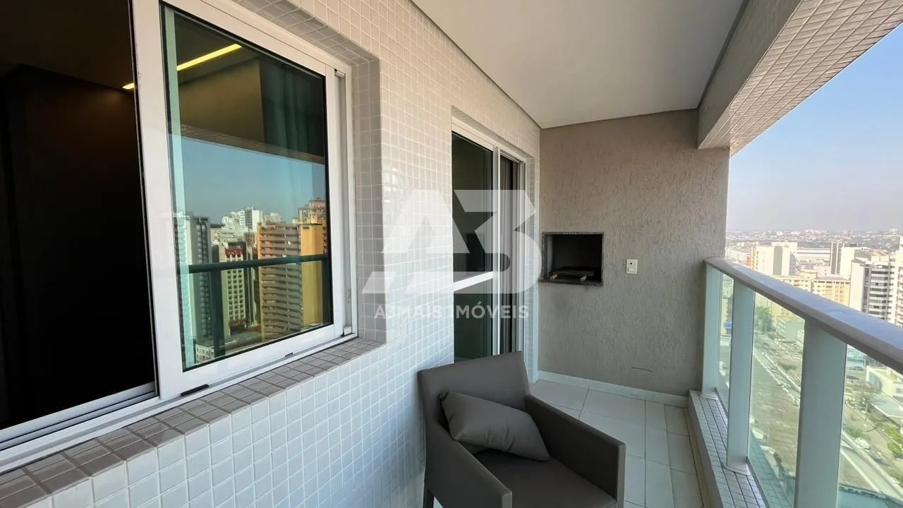 Studio mobiliado de 65 m² com 1 quarto e vaga
