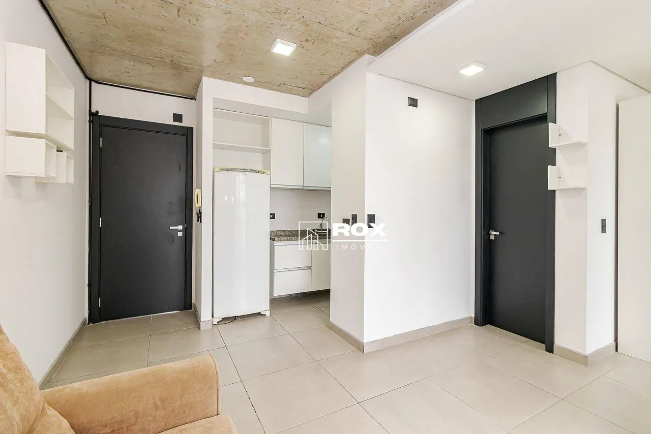 Estudio amueblado de 46 m² con balcón y asador privado — photo 3