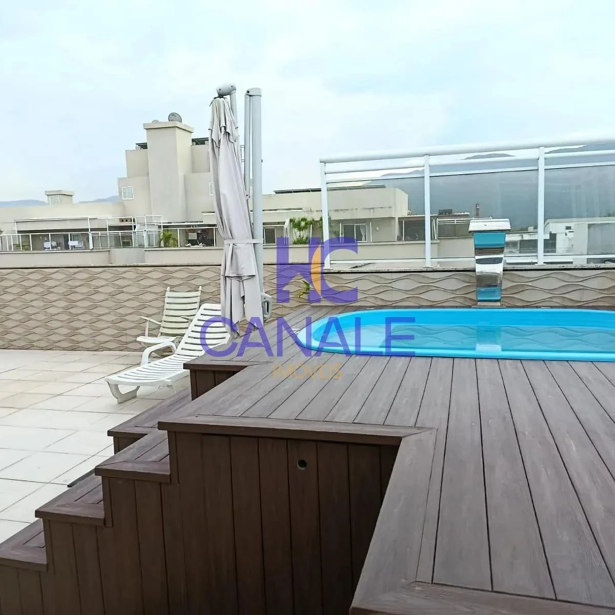 Rental apartment with 3 bedrooms and enclosed balcony — photo 32