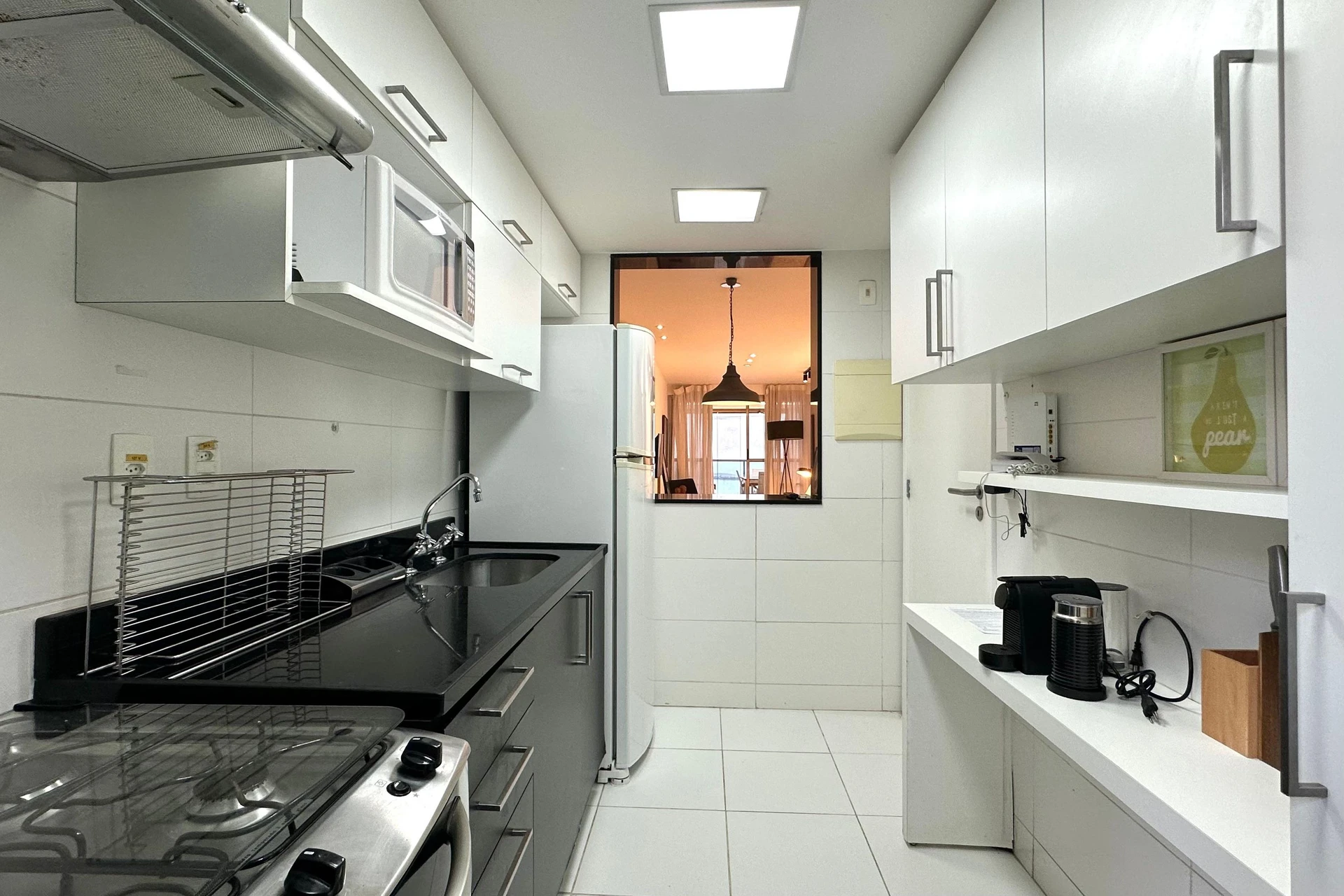 Apartamento mobiliado, 101 m², com janelas do piso ao teto — photo 5