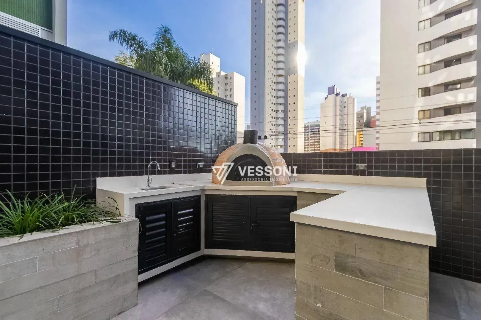 Furnished studio 19 m² with balcony and private BBQ — photo 21
