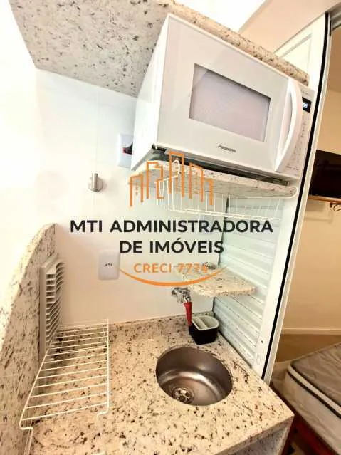 Furnished apartment, 19 m², with a washing machine — photo 4