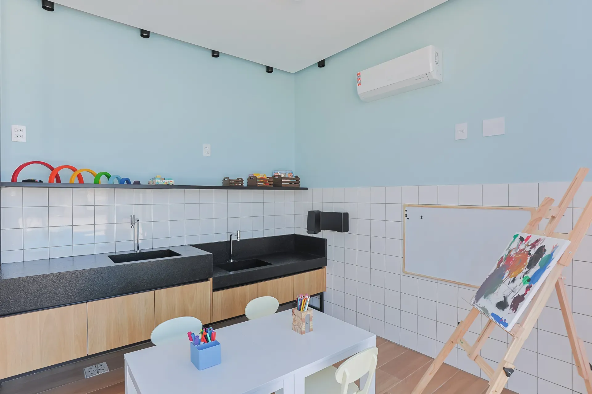Studio de 34 m² com 1 quarto e cozinha americana — photo 12