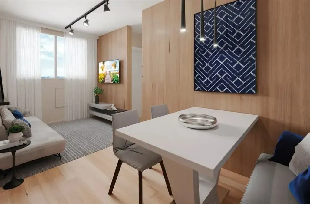 Apartment with 1 bedroom and 1 bathroom, modern feel — photo 6