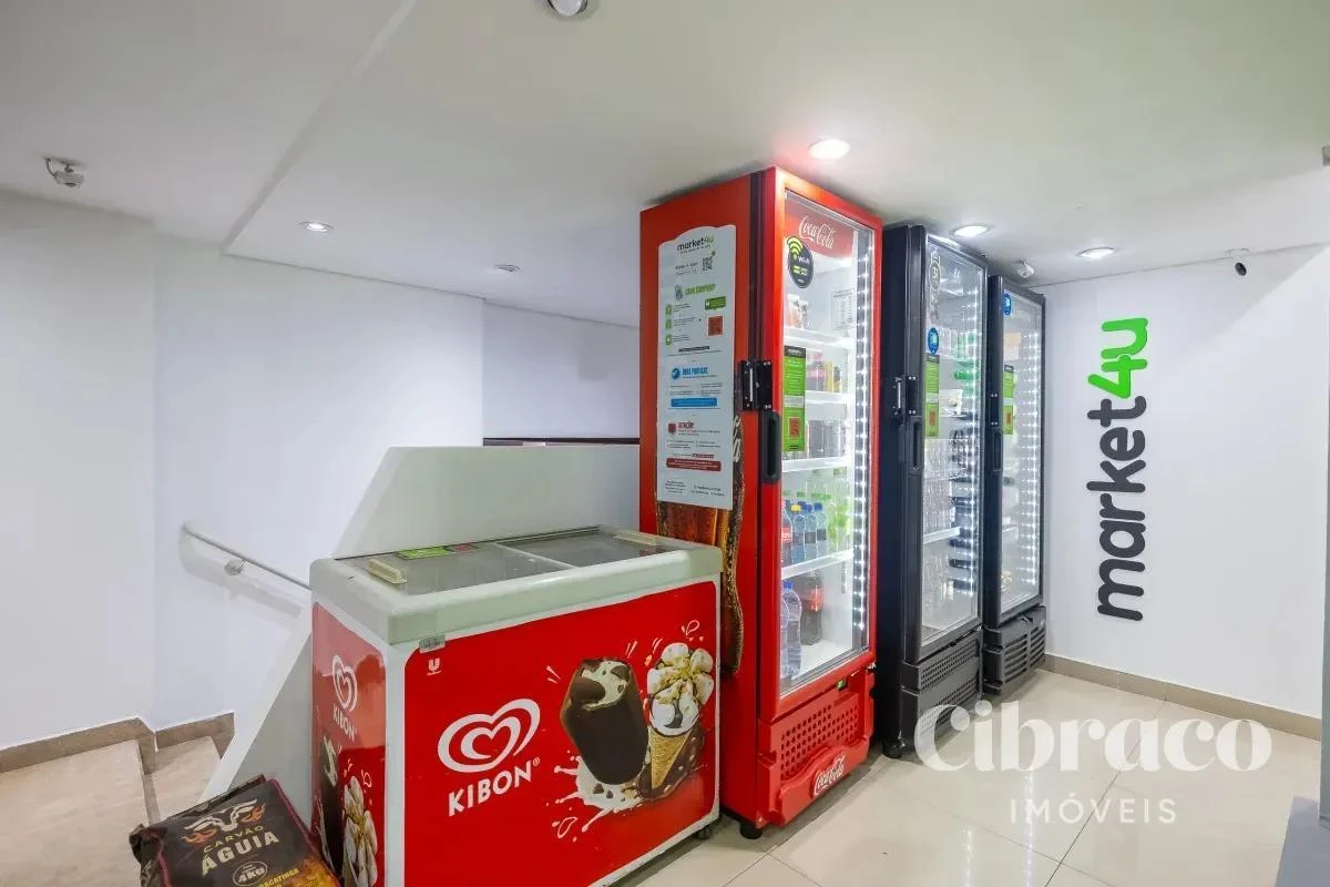 One-bedroom apartment with a washing machine in Curitiba — photo 25