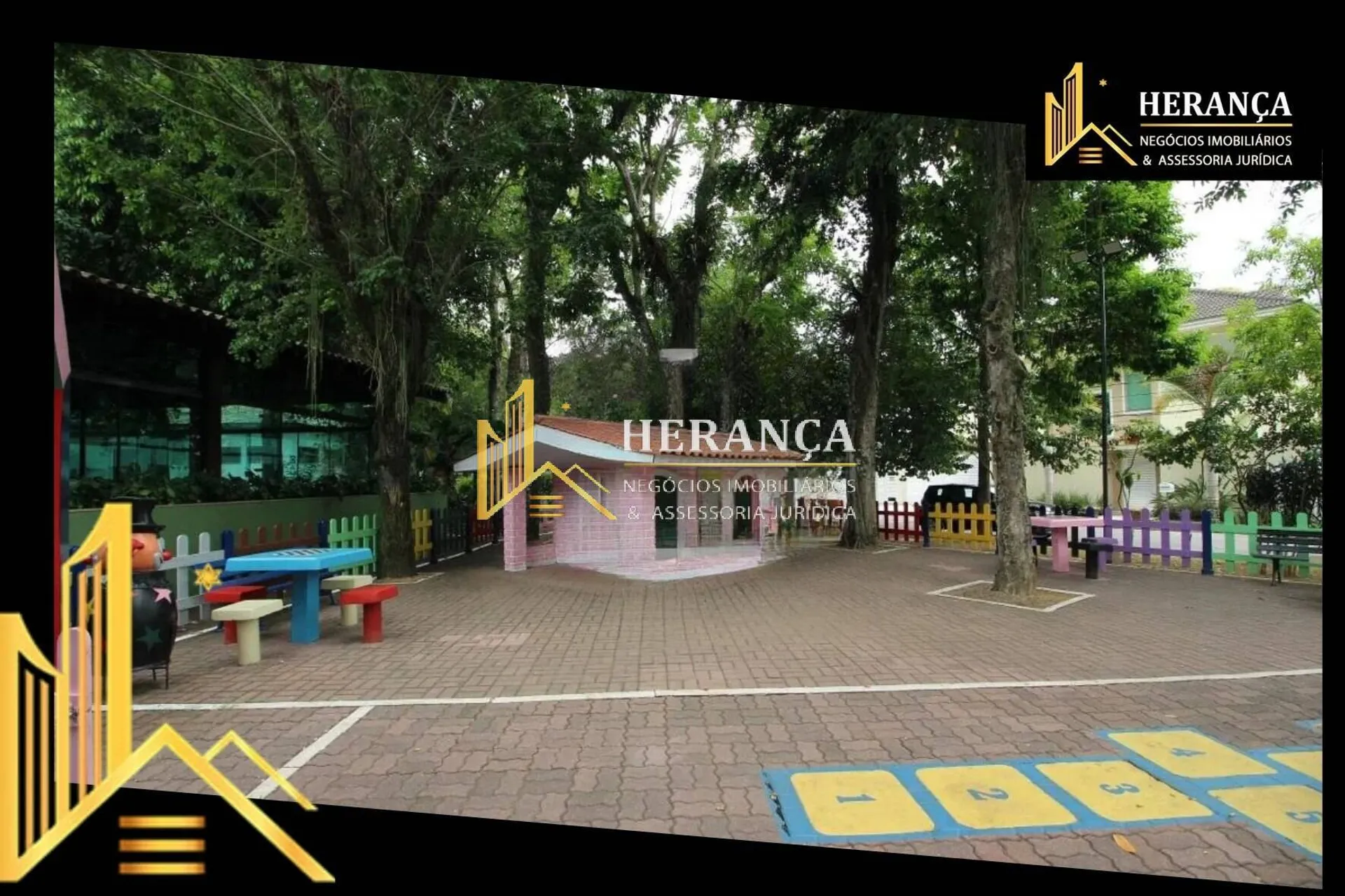 Furnished linear house with 3 bedrooms and enclosed kitchen — photo 53