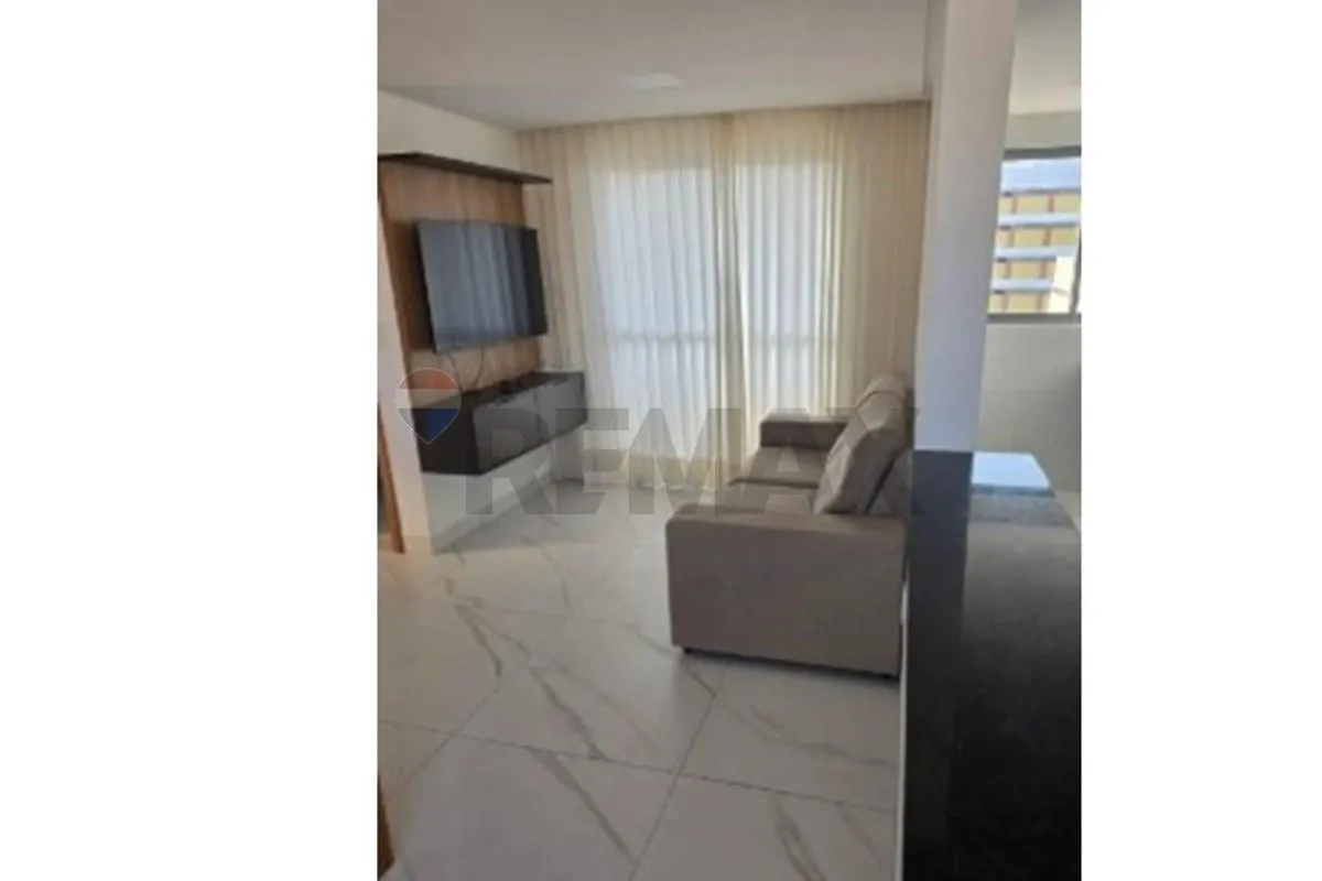 59 m² apartment with 2 bedrooms and open-plan kitchen — photo 4