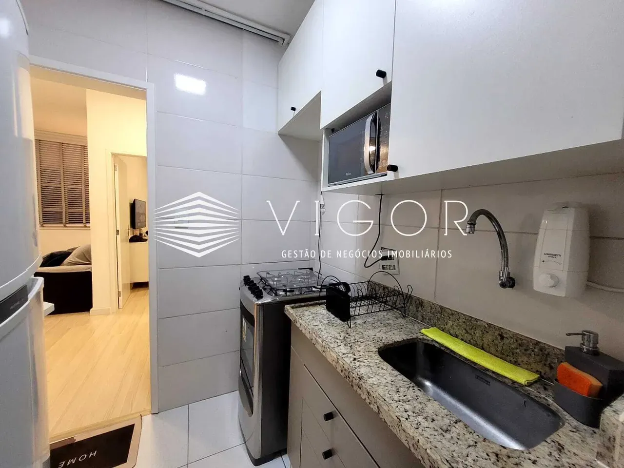 Стиральная машина и 1 спальня: квартира 45 м² — photo 5