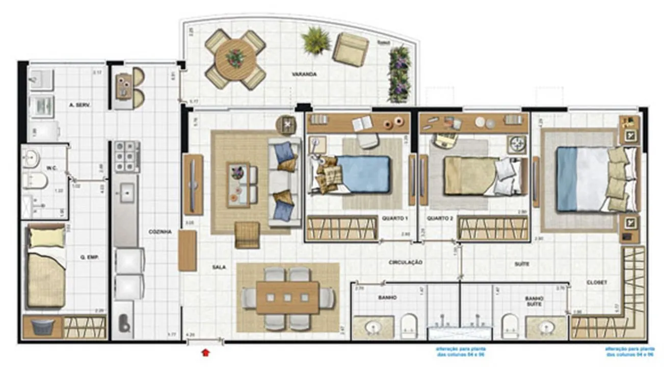 4-bedroom apartment in a building with a sauna — photo 33