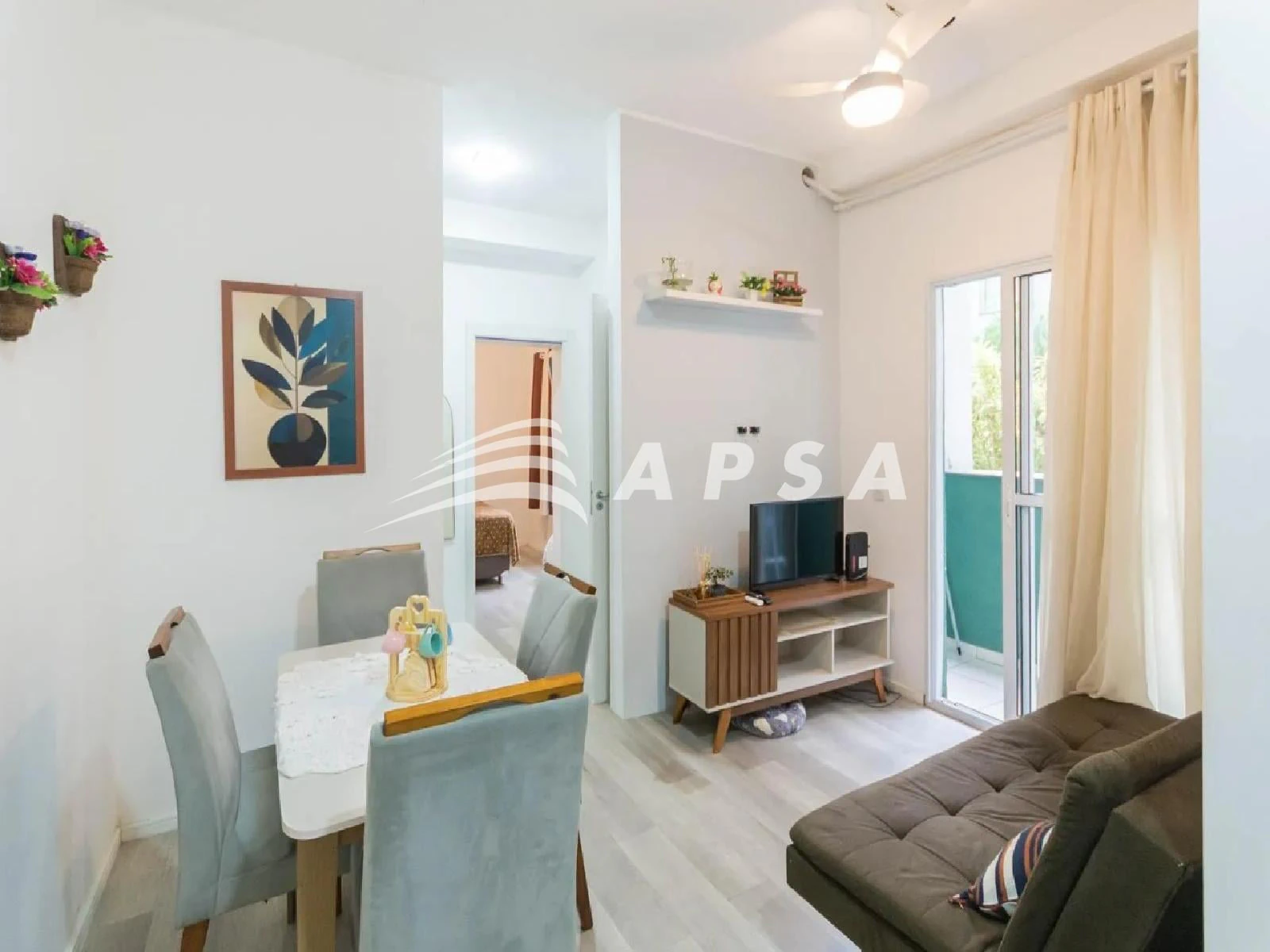 Furnished 1-bedroom apartment with a private BBQ area — photo 20