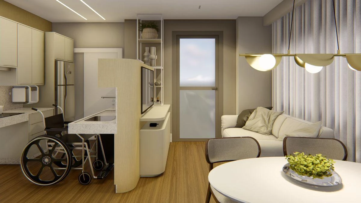 Furnished 137 m² apartment with a glassed-in balcony — photo 7