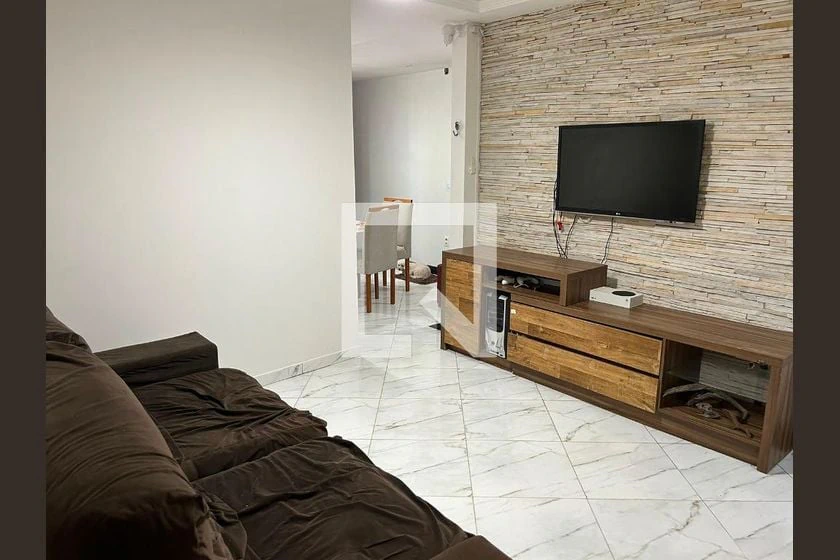 Apartamento de 72 m² com 2 quartos e 1 banheiro