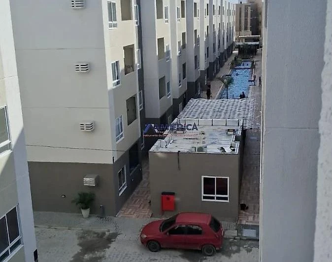 Квартира с 2 спальнями 50 м² с 1 местом и балконом