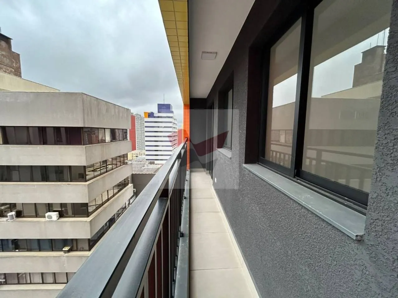 Apartment on the 14th floor with a washing machine — photo 15