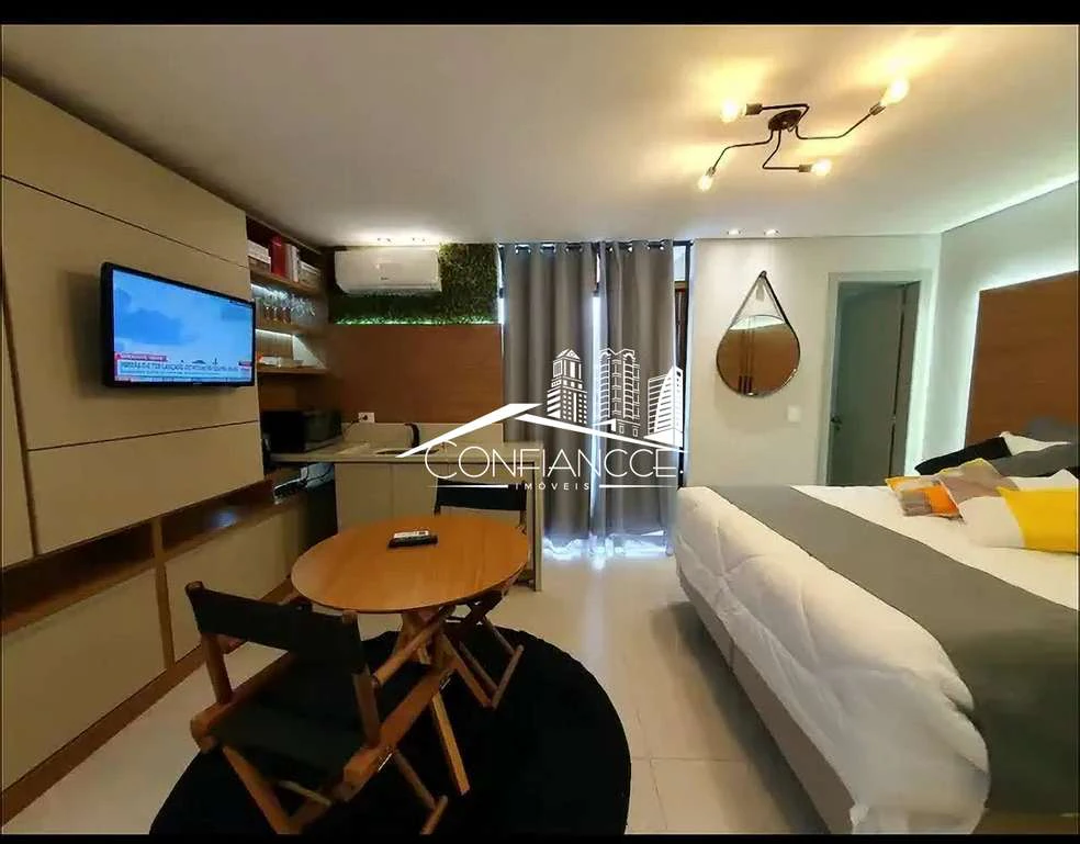 20 m² apartment with a balcony and 1 bedroom — photo 3