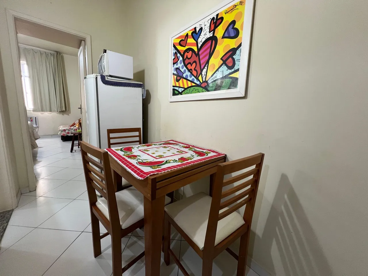 Furnished apartment, 35 m², with a washing machine — photo 2