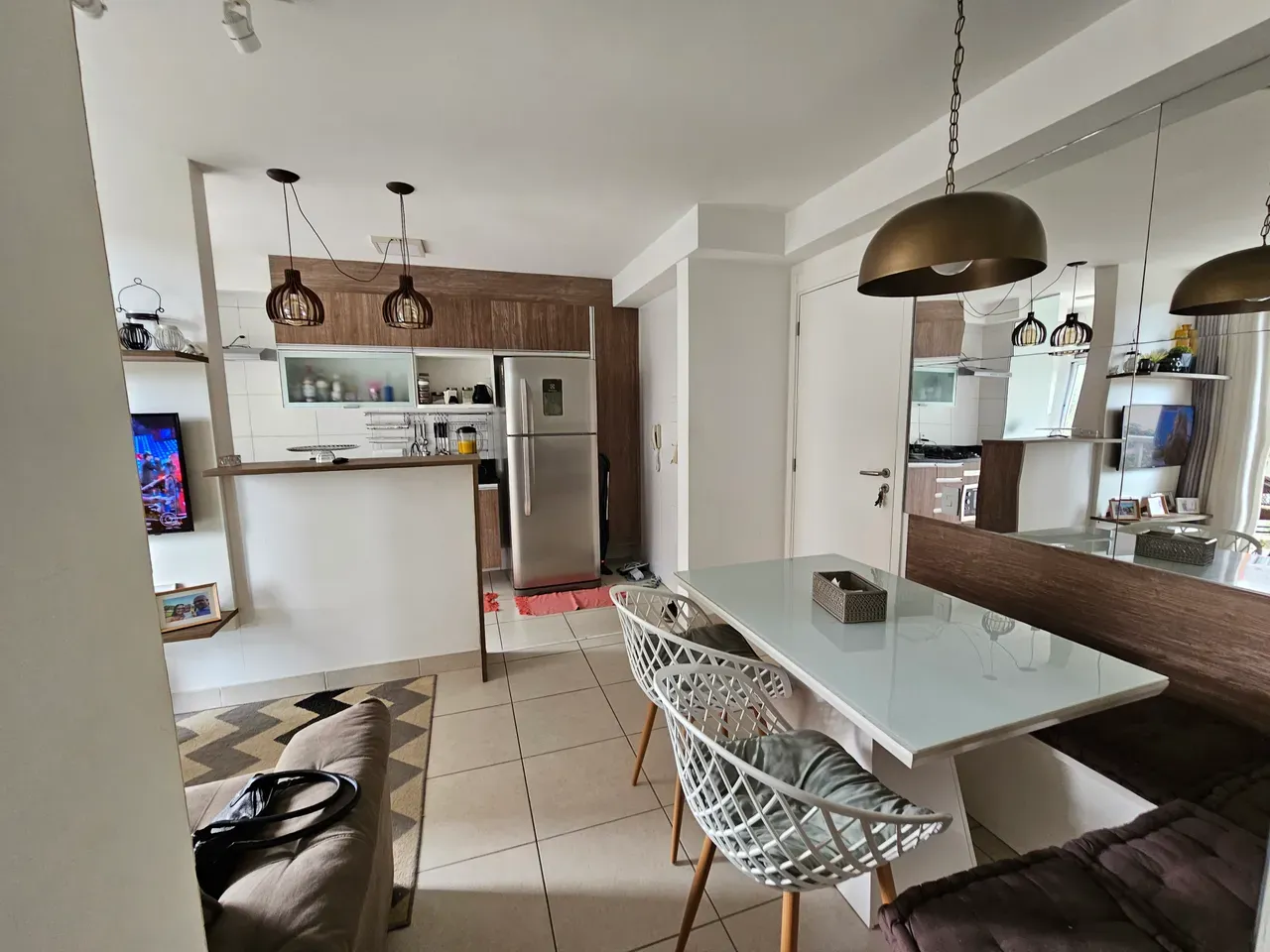Furnished apartment, 59 m², with a washing machine — photo 22
