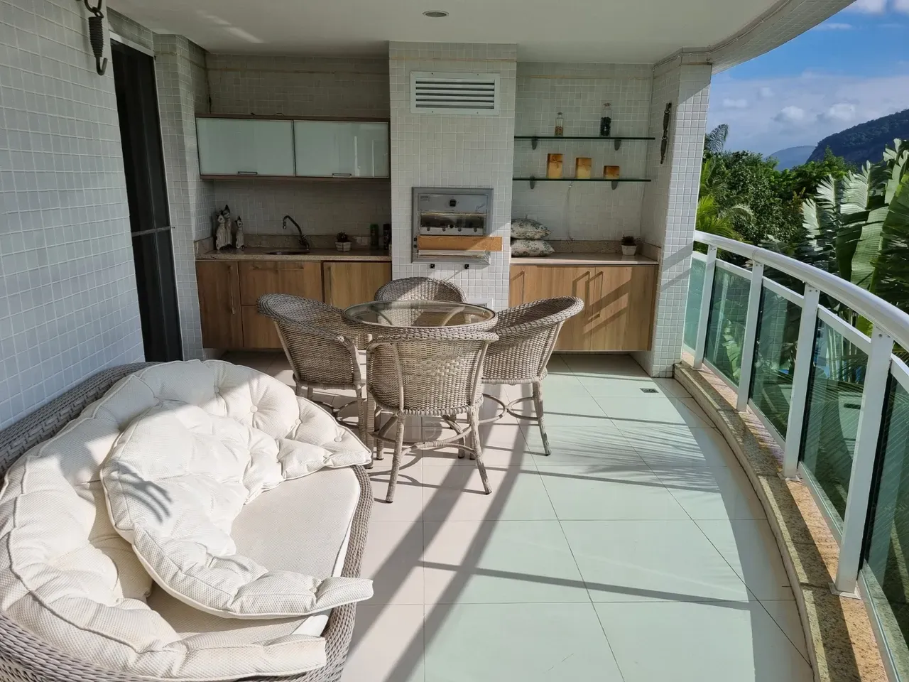 Apartamento mobiliado com 3 quartos e cozinha separada — photo 7