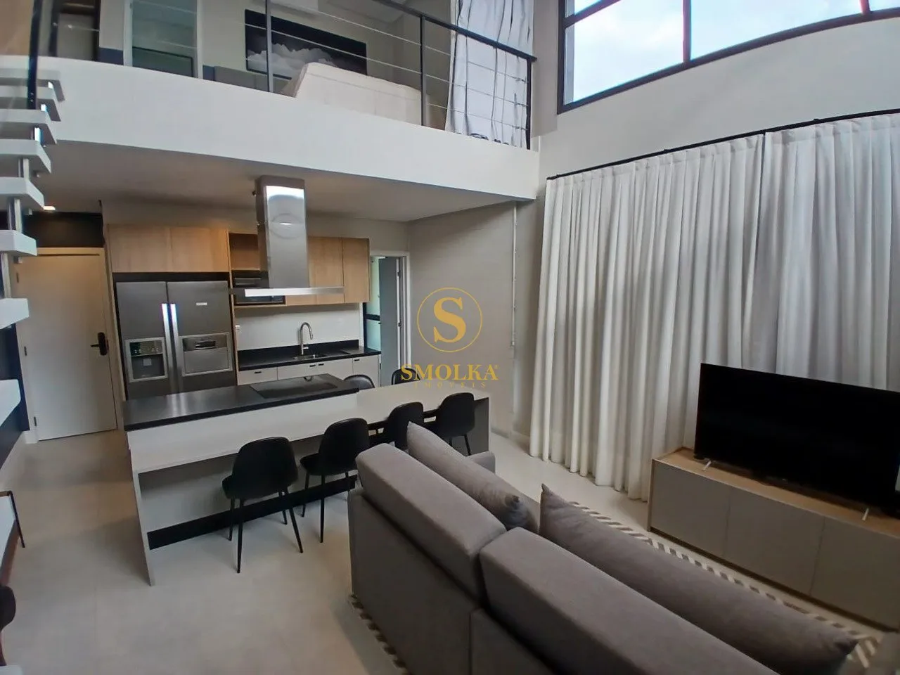 Furnished 66 m² apartment with 1 bedroom and 2 parking spots — photo 15