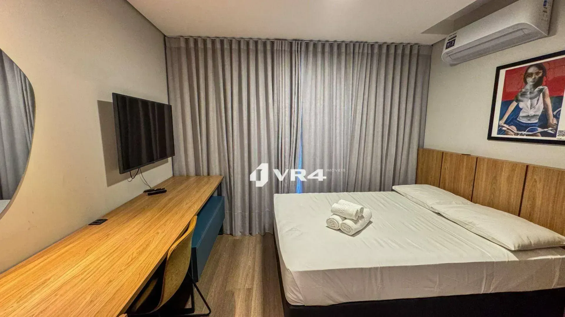 Furnished studio 19 m² with balcony and private BBQ — photo 9