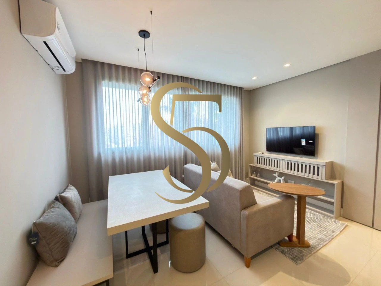 Washing machine in a one-bedroom apartment, 59 m² — photo 9