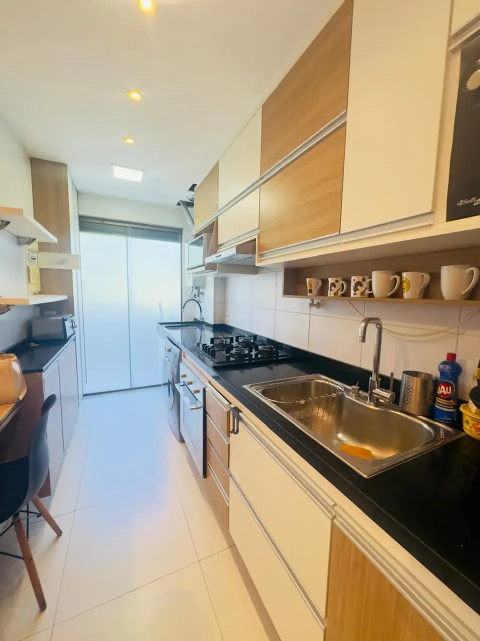 Apartamento com 2 dormitórios e cozinha em conceito aberto a gás — photo 8