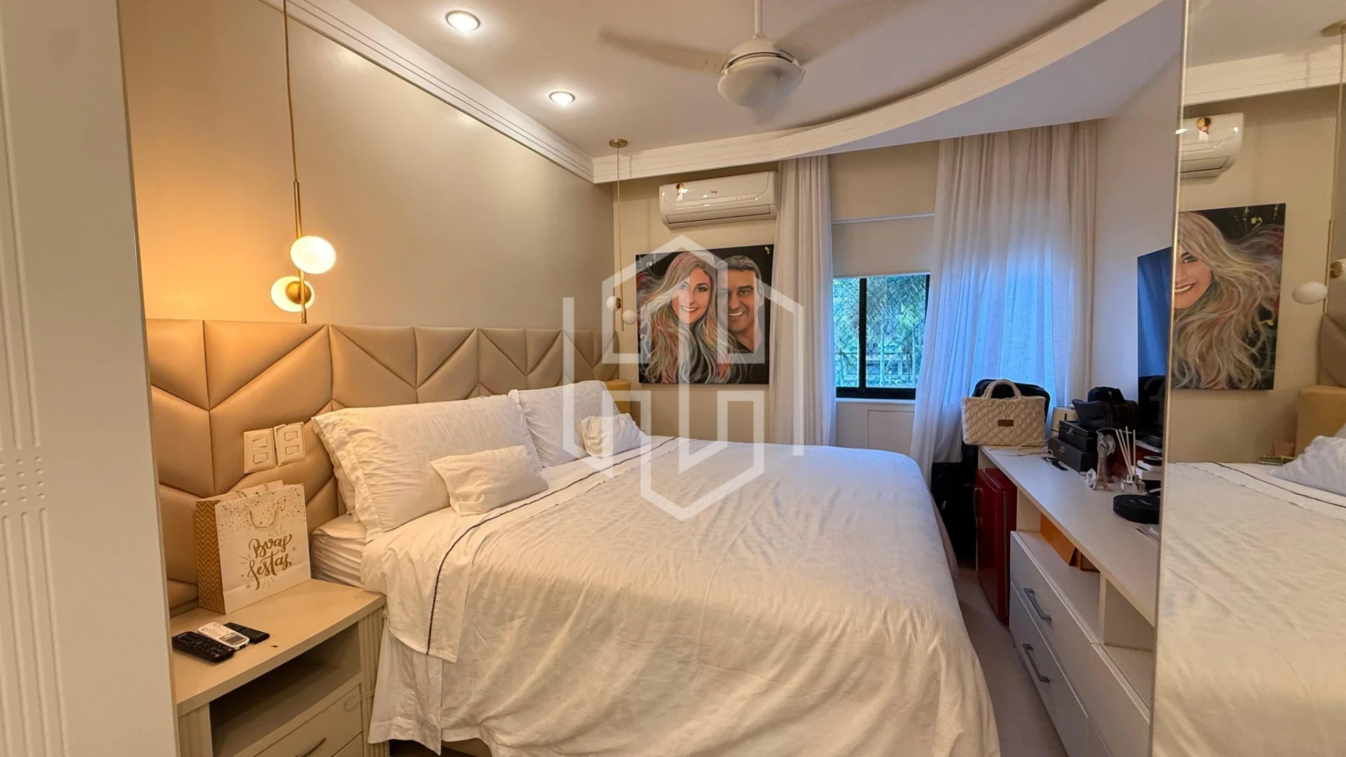 Furnished apartment, 162 m², with floor-to-ceiling windows — photo 26