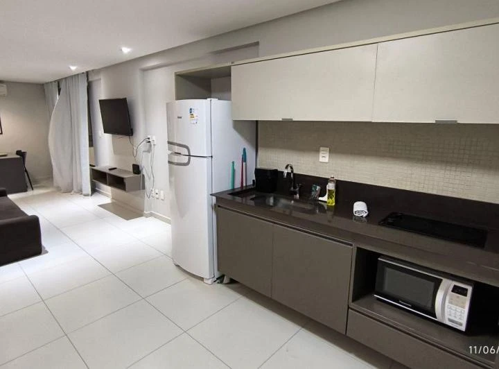 Furnished 50 m² apartment with 1 bedroom and 1 parking spot — photo 5