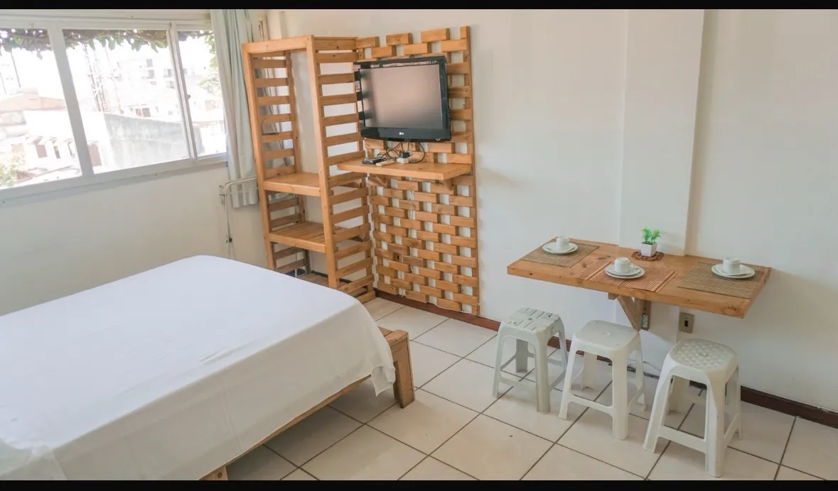 Kitnet sin plaza de aparcamiento, 1 dormitorio y 1 baño — photo 3