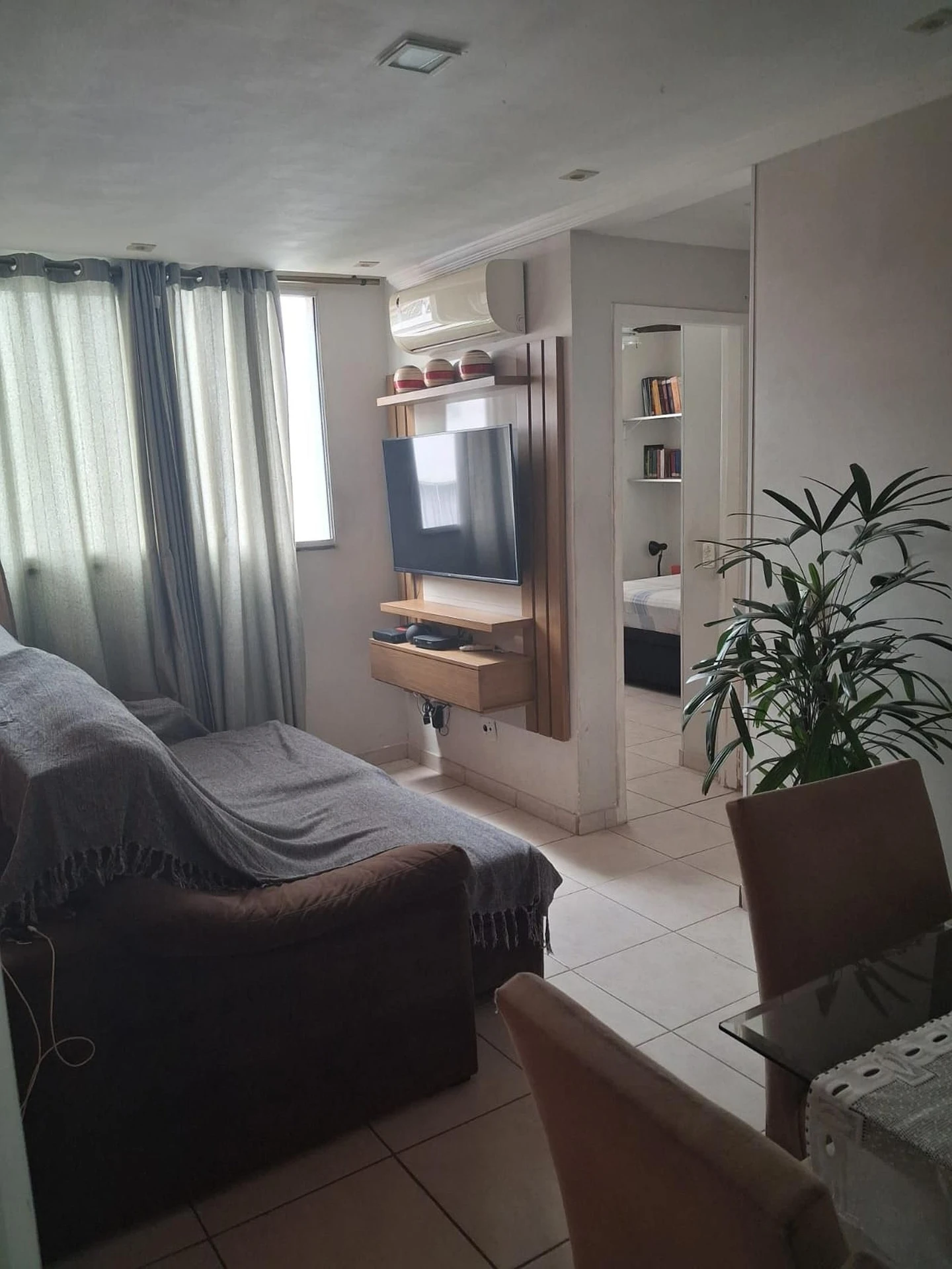 Furnished apartment, 47 m², with a washing machine