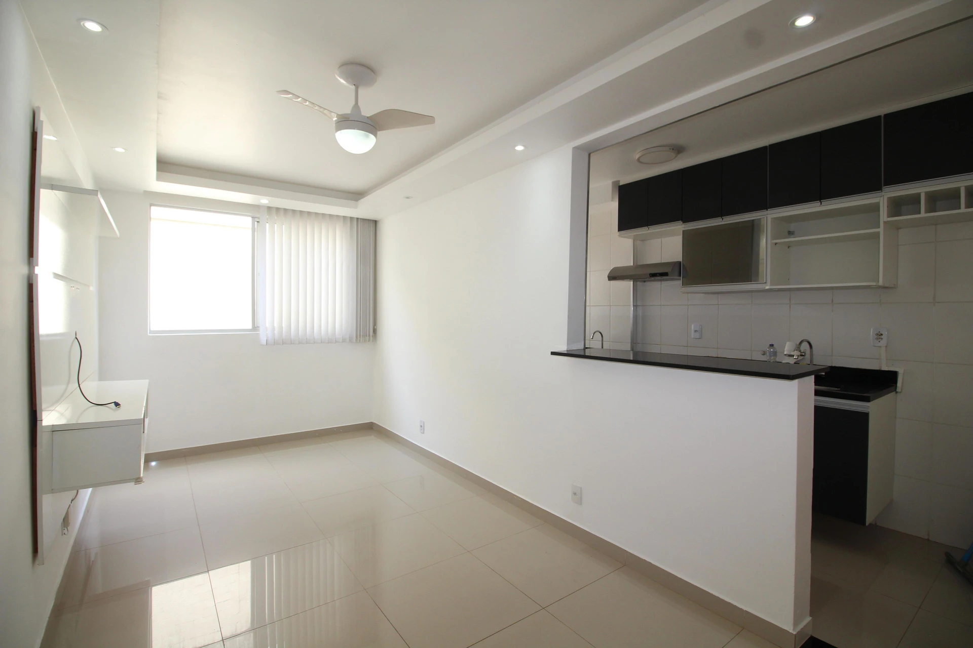 2-bedroom apartment in a building with a pool