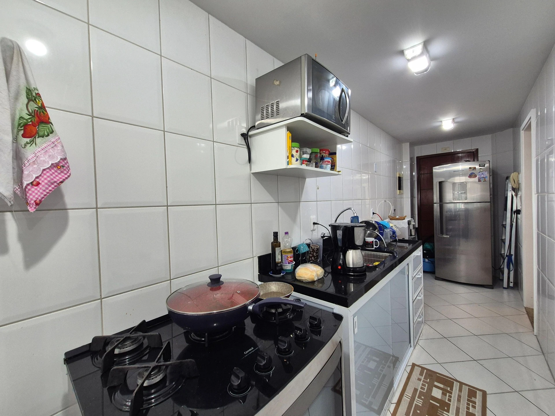 Furnished apartment, 78 m², with a washing machine — photo 6