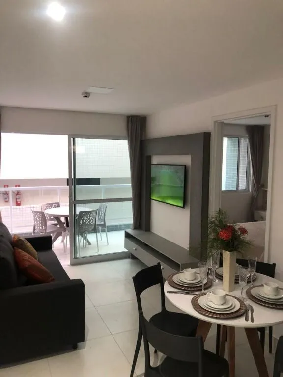 Apartamento mobiliado de 50 m² com 2 suítes e varanda — photo 2