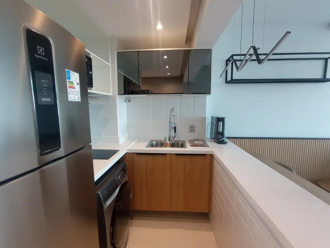 Студия 32 м² с видом на горы и панорамными окнами — photo 21