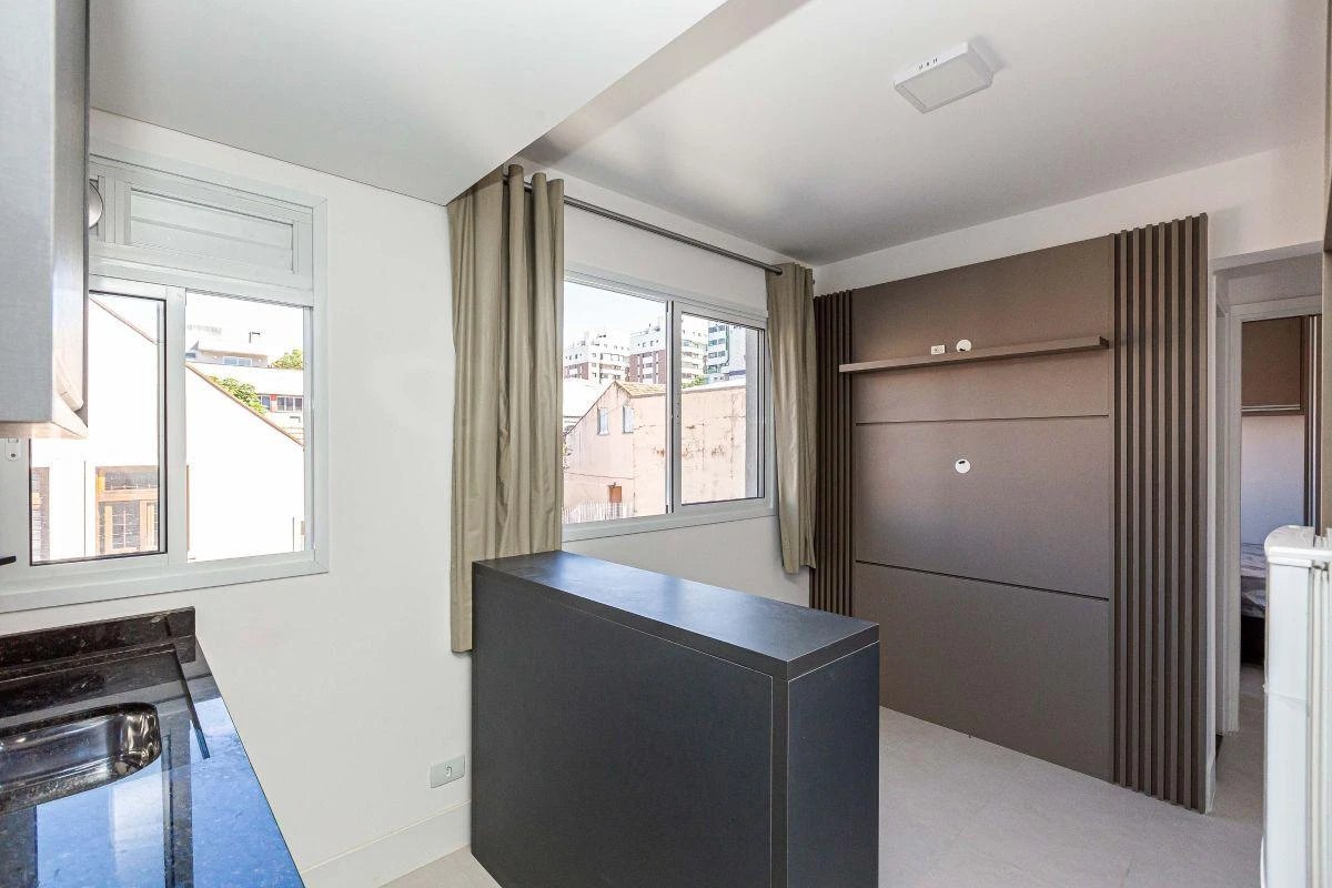 Furnished 1-bedroom apartment with open-plan kitchen 35 m² — photo 7