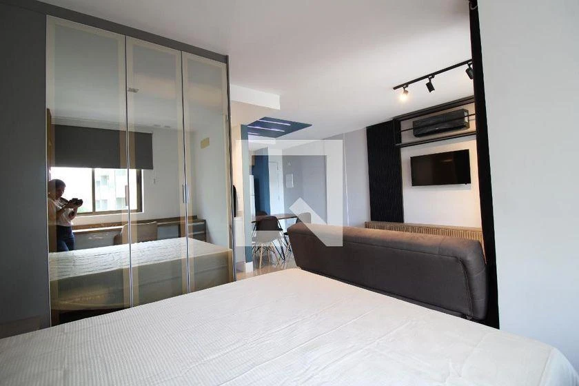 40 m² apartment with a home office and a washing machine — photo 30