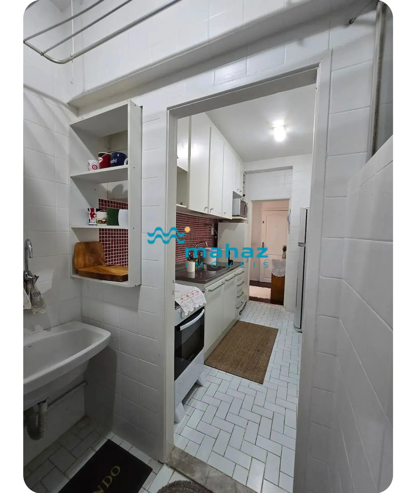 Furnished apartment, 61 m², with a washing machine — photo 7