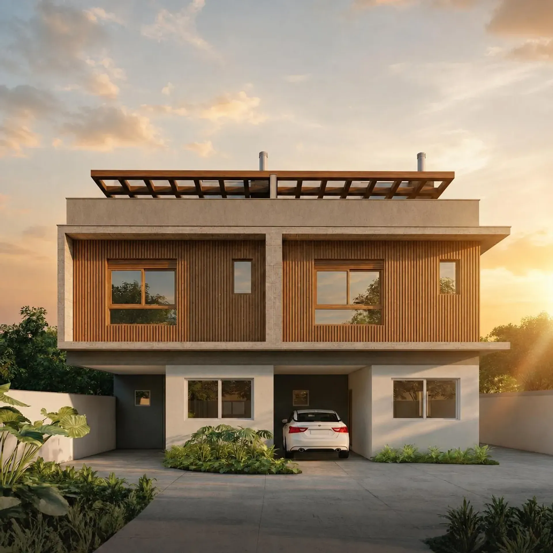 2-en-suite house with 130 m² and 1 parking space
