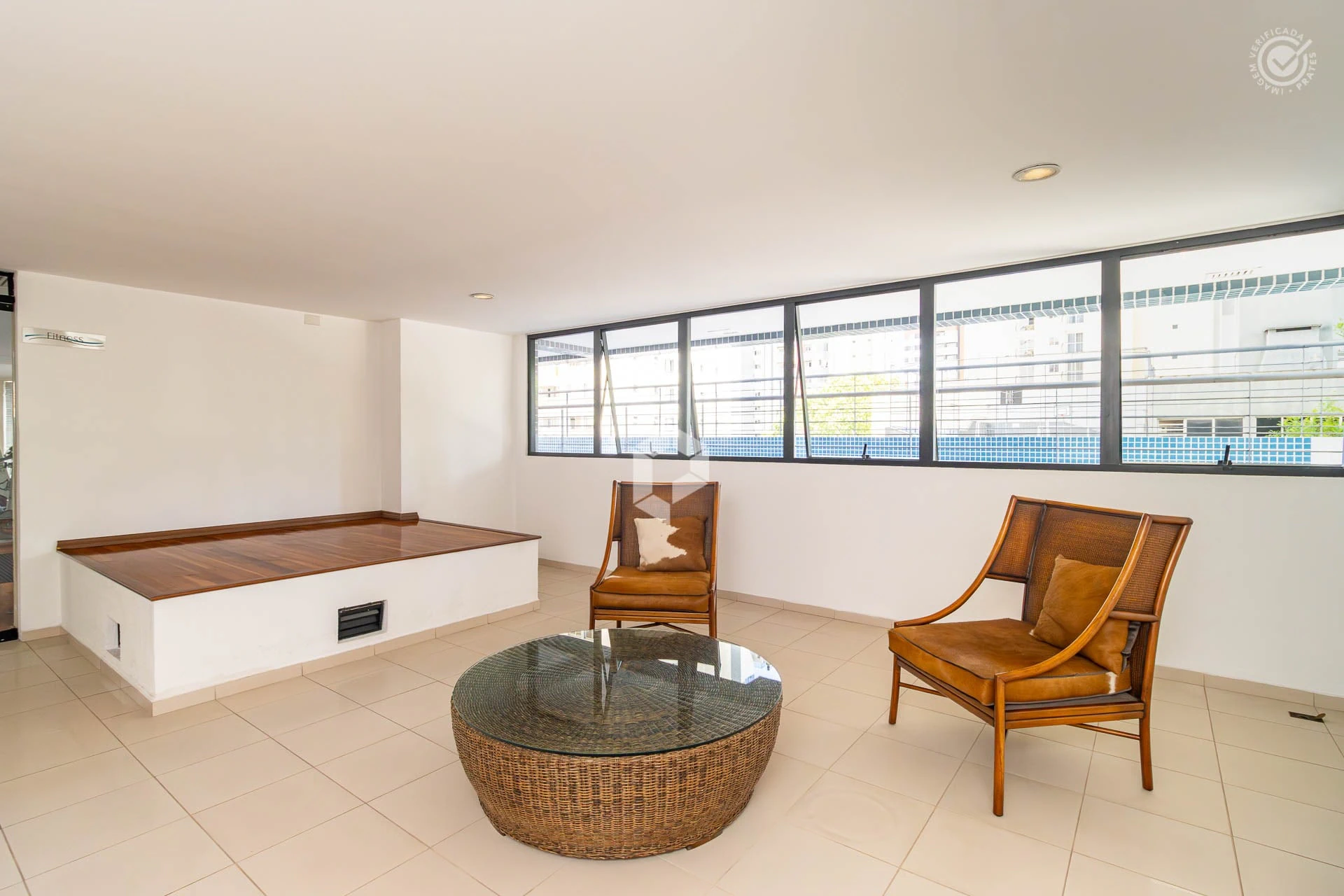 Furnished apartment, 65 m², with floor-to-ceiling windows — photo 19