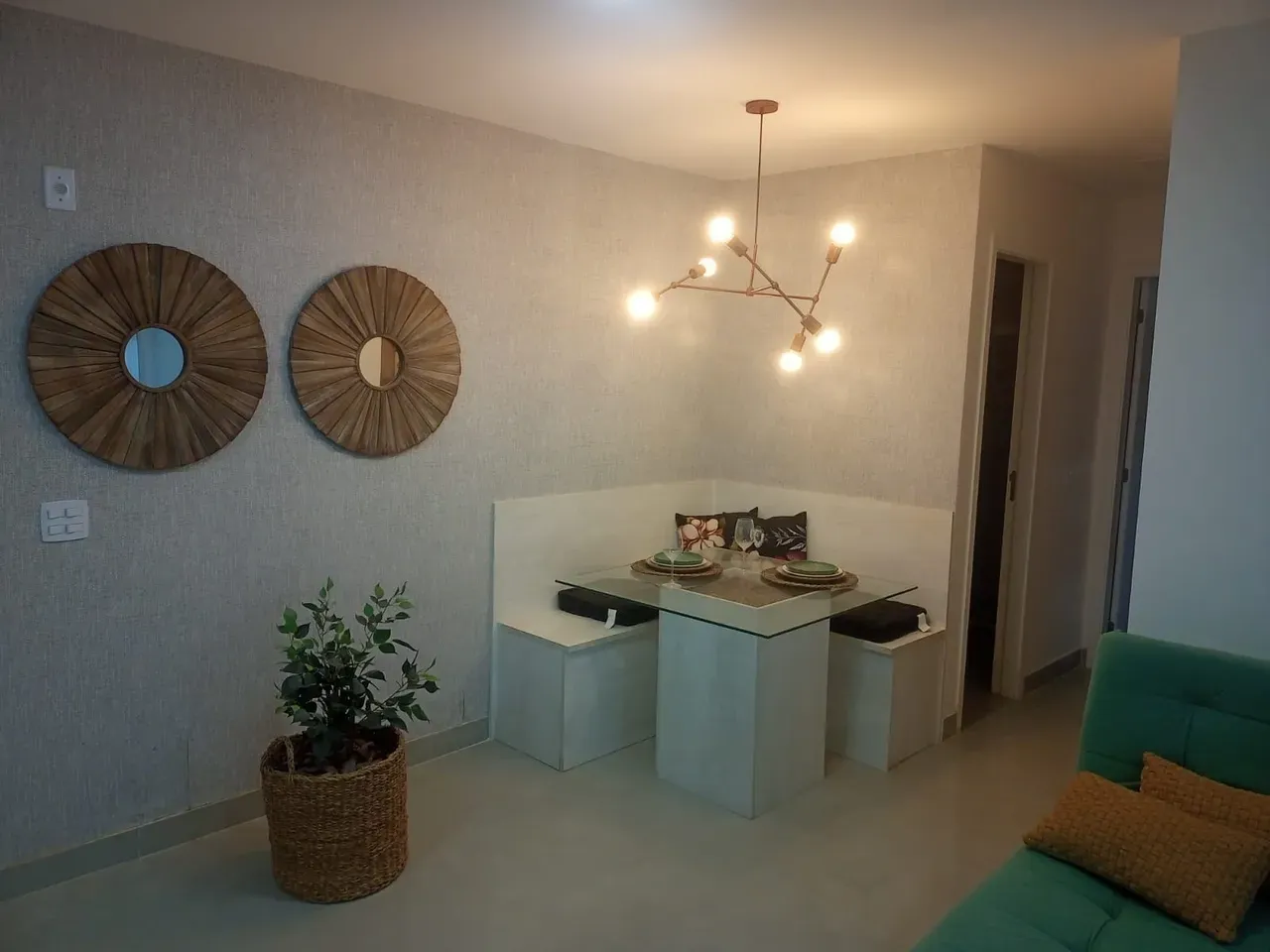 Apartamento de 1 quarto com cozinha integrada e vaga — photo 8