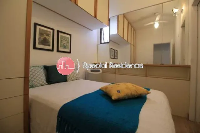 Apartamento mobiliado com 2 quartos e varanda de vidro — photo 14