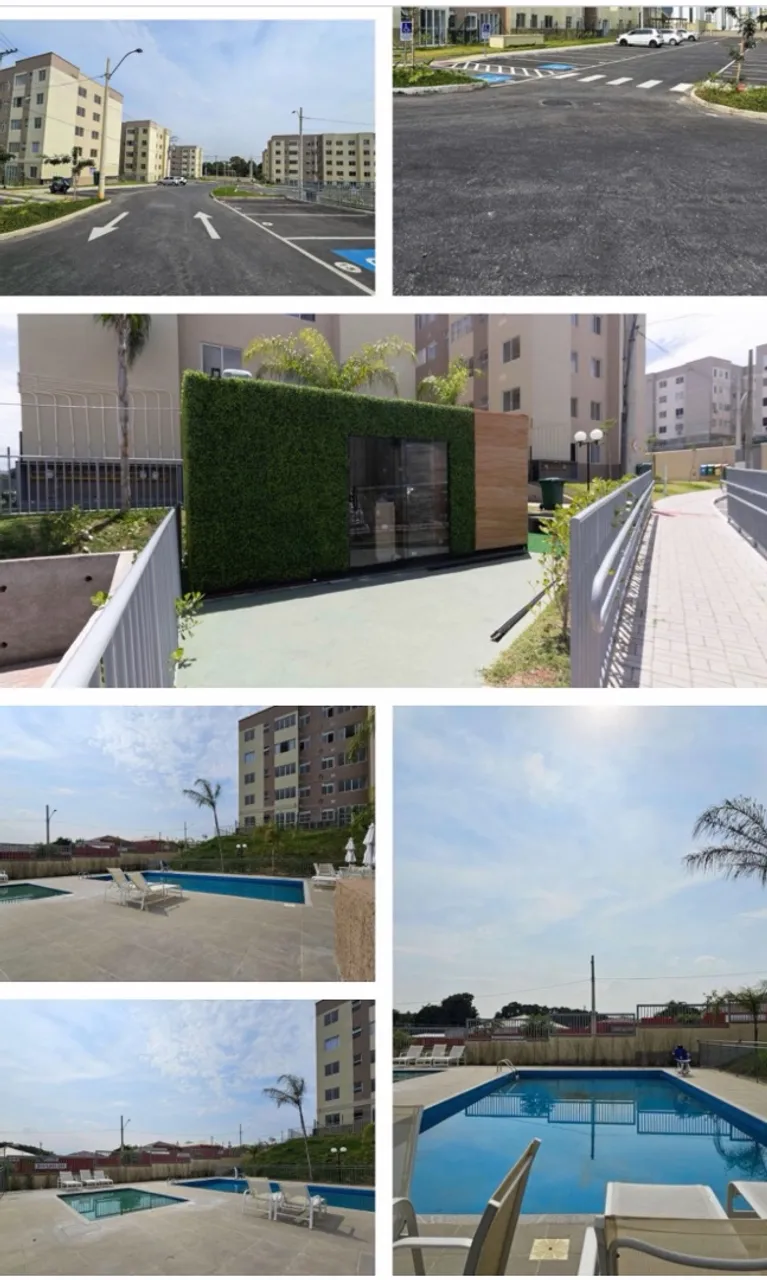 2-bedroom apartment in a building with a gym
