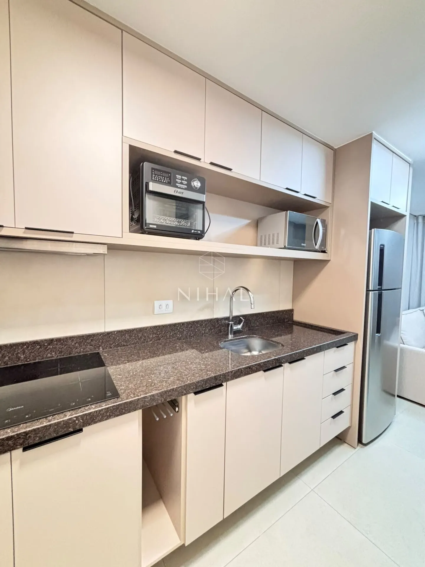 Furnished apartment, 45 m², with a washing machine — photo 4