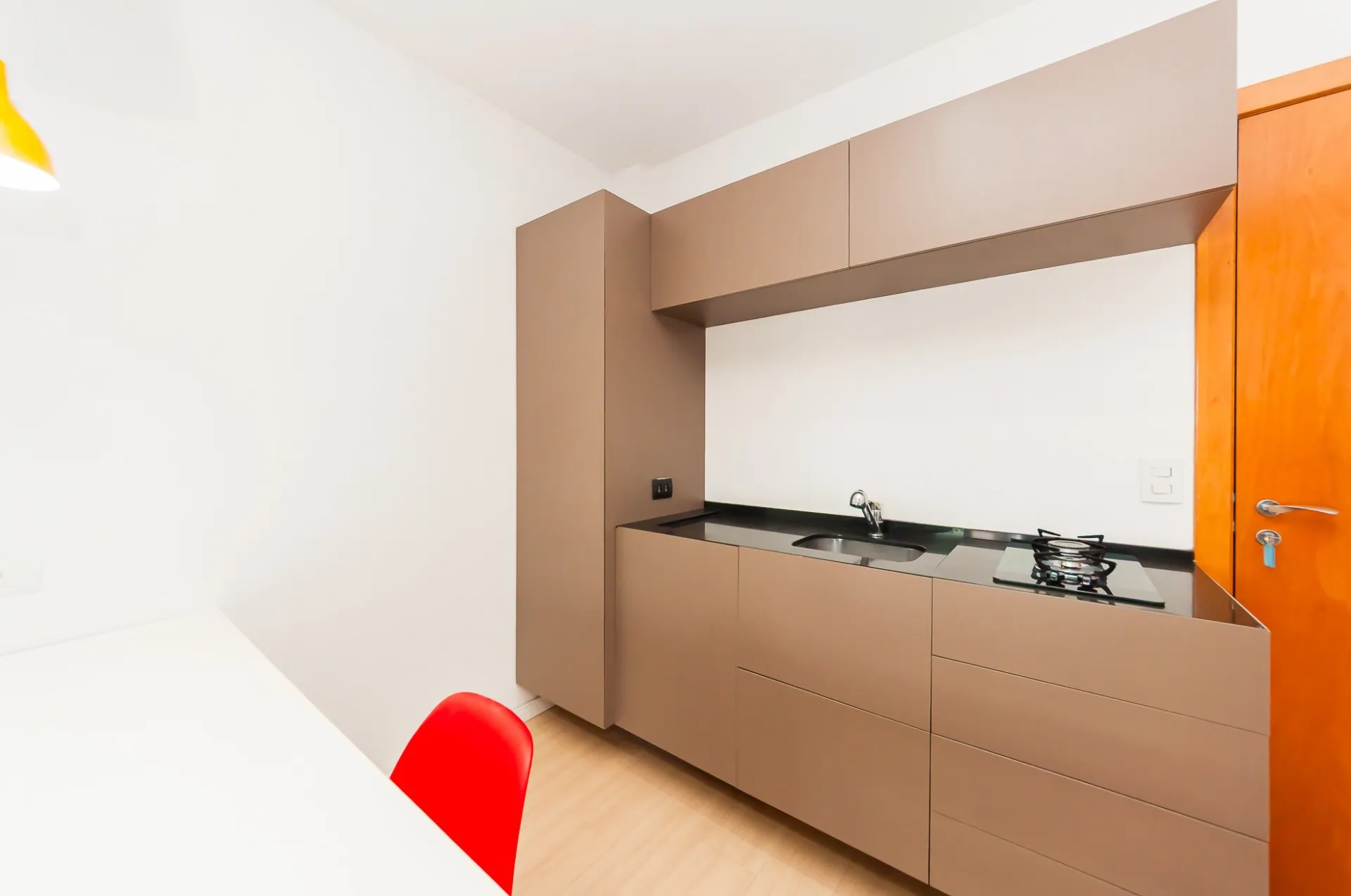 Furnished apartment with an open-plan kitchen and 1 parking spot — photo 22