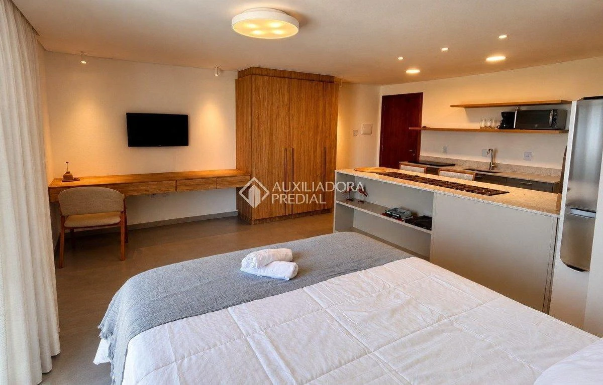 Рабочее место и 1 спальня: квартира 27 м²