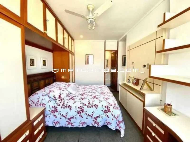 Furnished 70 m² apartment with 2 bedrooms and a washing machine